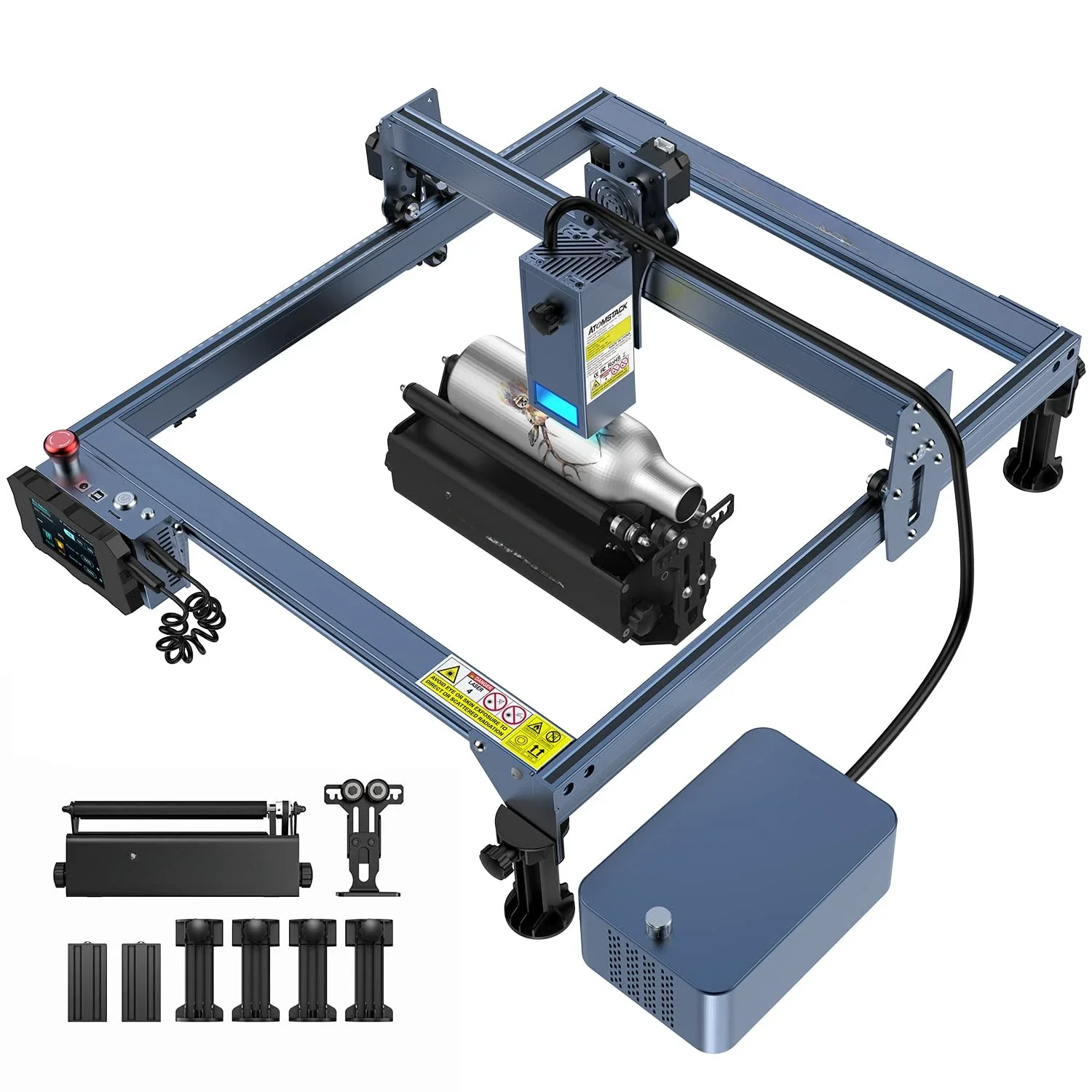 

A20 X20 S20 professional 130W laser engraving machine, with rotating roller R3 professional numerical control laser cutting DIY