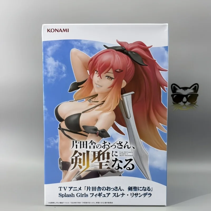 

Genuine KONAMI The Country Uncle Becomes a Sword Saint Soleil Lisandra Alyssia Swimsuit Prize Figure model toy