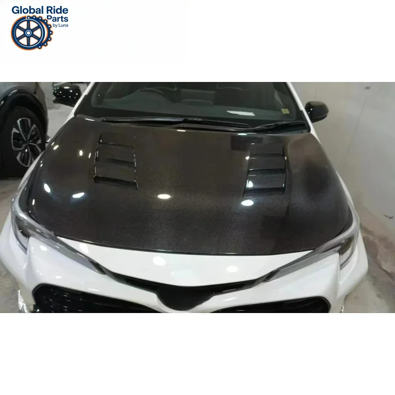 

Suitable FOR Toyota GR Corolla Front Engine Hood Carbon Fiber 2023-2024 Aerodynamic Cooling