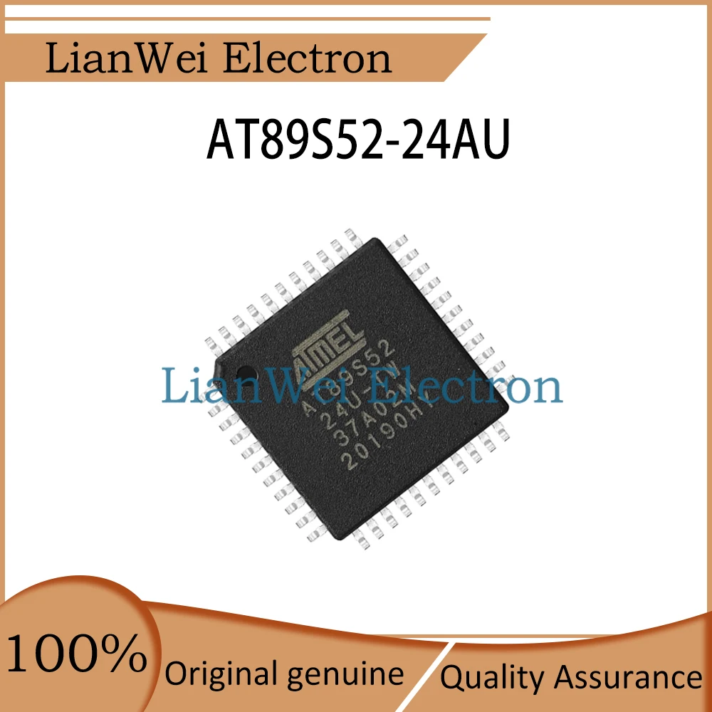 

AT89S52 AT89S52-24AU IC MCU Chip TQFP-44