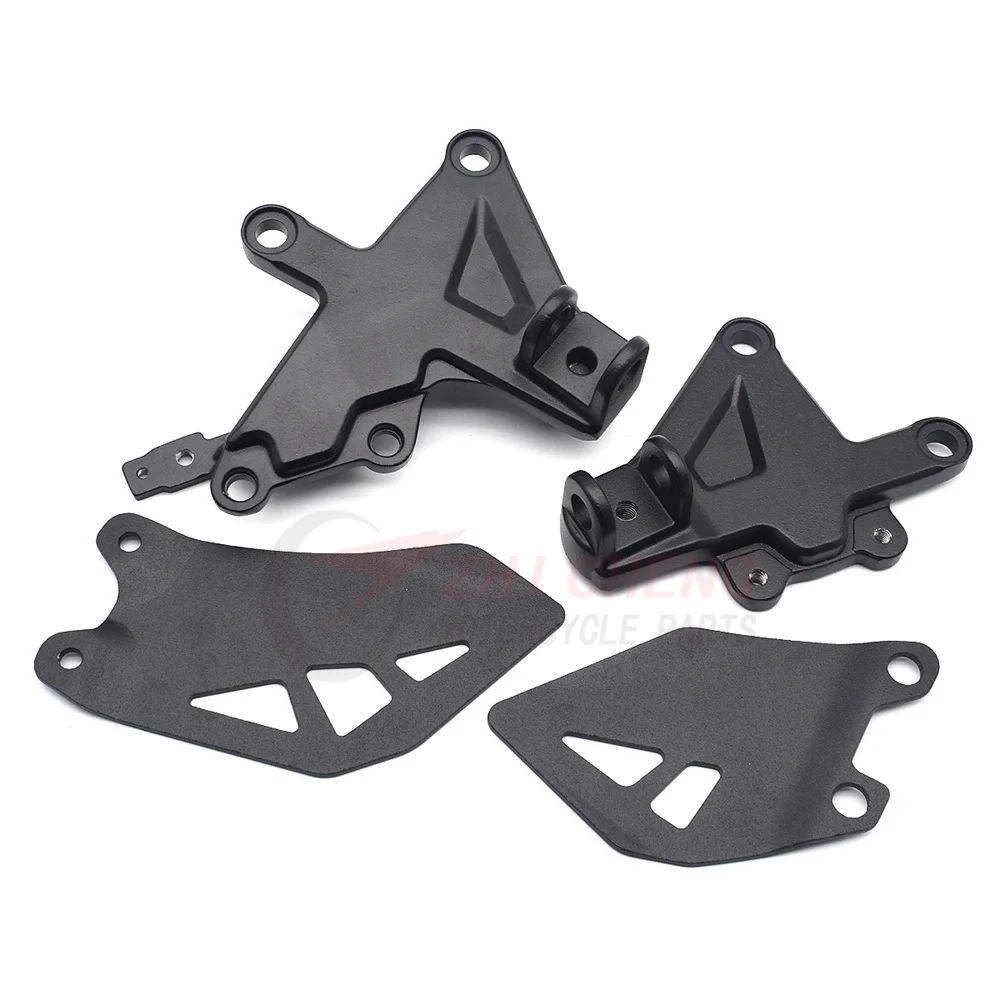 For Kawasaki ZX10R ZX-10R ZX 10R 2011 2012 2013 2014 2015 2016 2017 2018 2019 2020 Motorcycle Front Foot Pegs Footrests Pedals