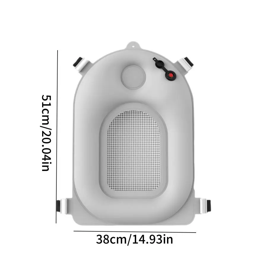 سجادة حمام قابلة للتعديل غير قابلة للانزلاق للأطفال - رف حمام عائم لحديثي الولادة، سجادة حمام للأطفال حديثي الولادة #6