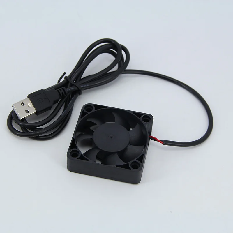 DC 5015 5V 5 voltios USB 5cm CPU Cooler refrigeración 50MM pequeño ventilador de escape para impresora 3D 50x50x15mm rodamiento de manguito para PC