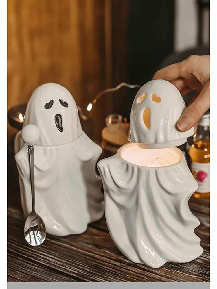 

Coffee Mug 420ml Creative Tableware Durable Tea With Handle Water Cups for Halloween Novelty Cup Couples Creative Gifts