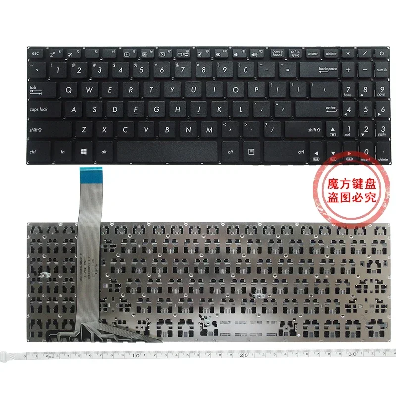 New US Keyboard Black For ASUS F570 X570 X570U X570UD X570Z X570D X570DD YX570 X570ZD YX570UD FX570 FX570UD