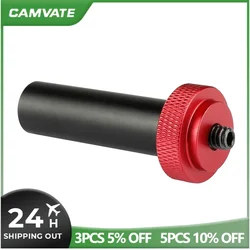 CAMVATE 15mm Micro Rod Camera 15mm Rods 2 inch with 1/4'' Thread Locknut For Camera Accessories Monitor Flashlight Video Light