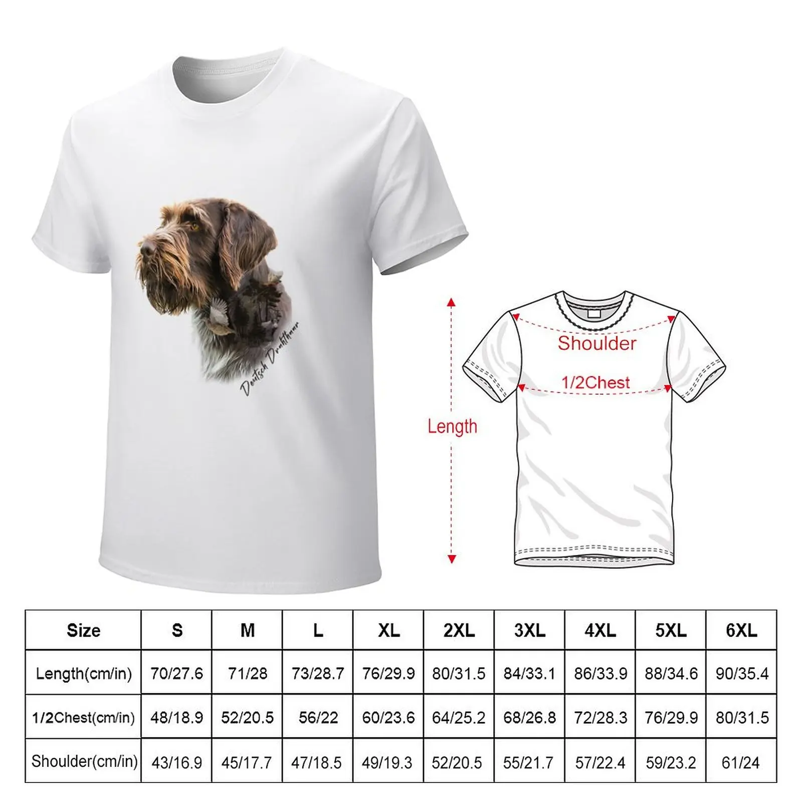 Wirehaired Pointing Griffon T-Shirt blacks tees mens big and tall t shirts