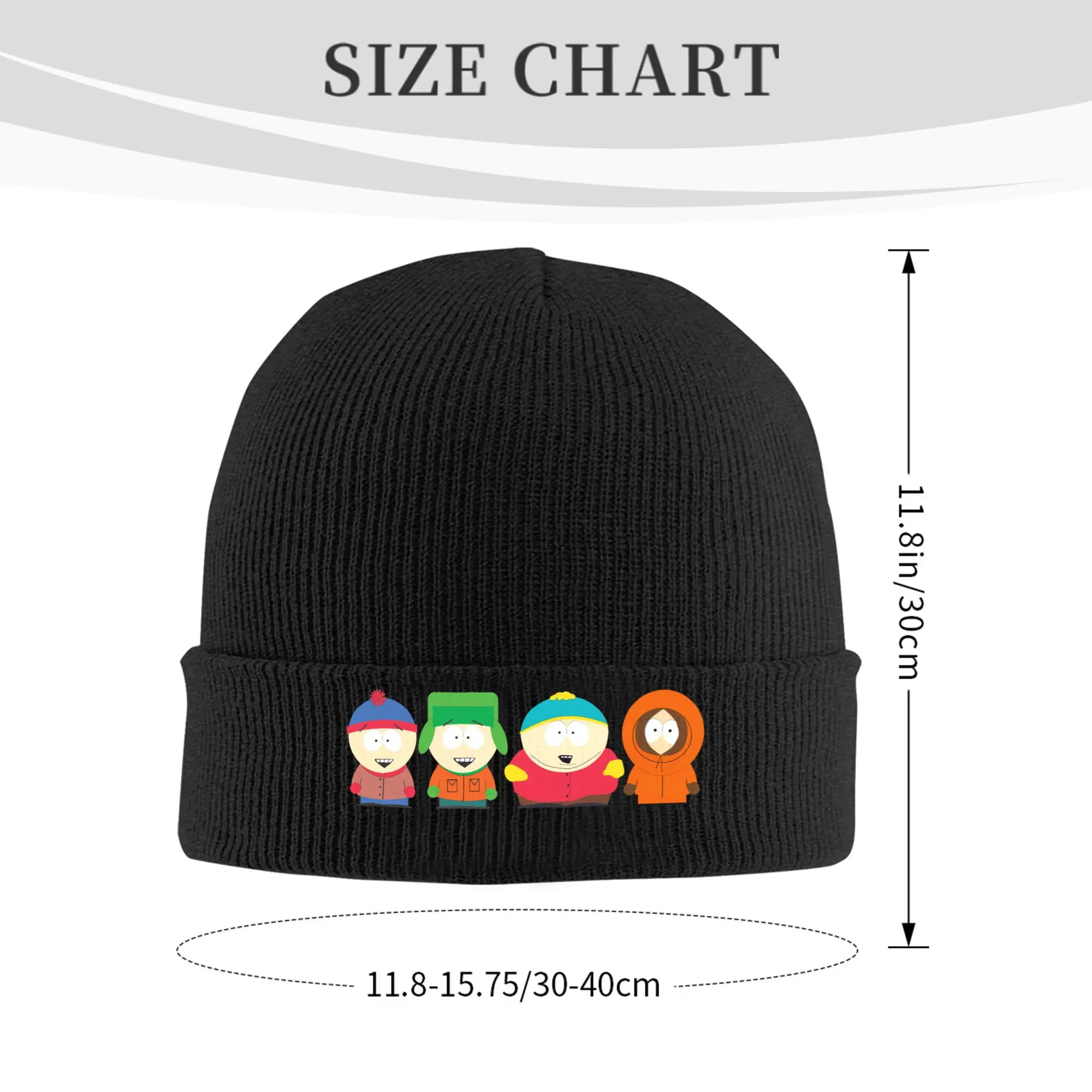 جنوب باركس الكرتون قبعة الخريف الشتاء Skullies Beanies جديد كارتمان كايل كيني ستان قبعة الإناث الذكور الاكريليك بونيه #4