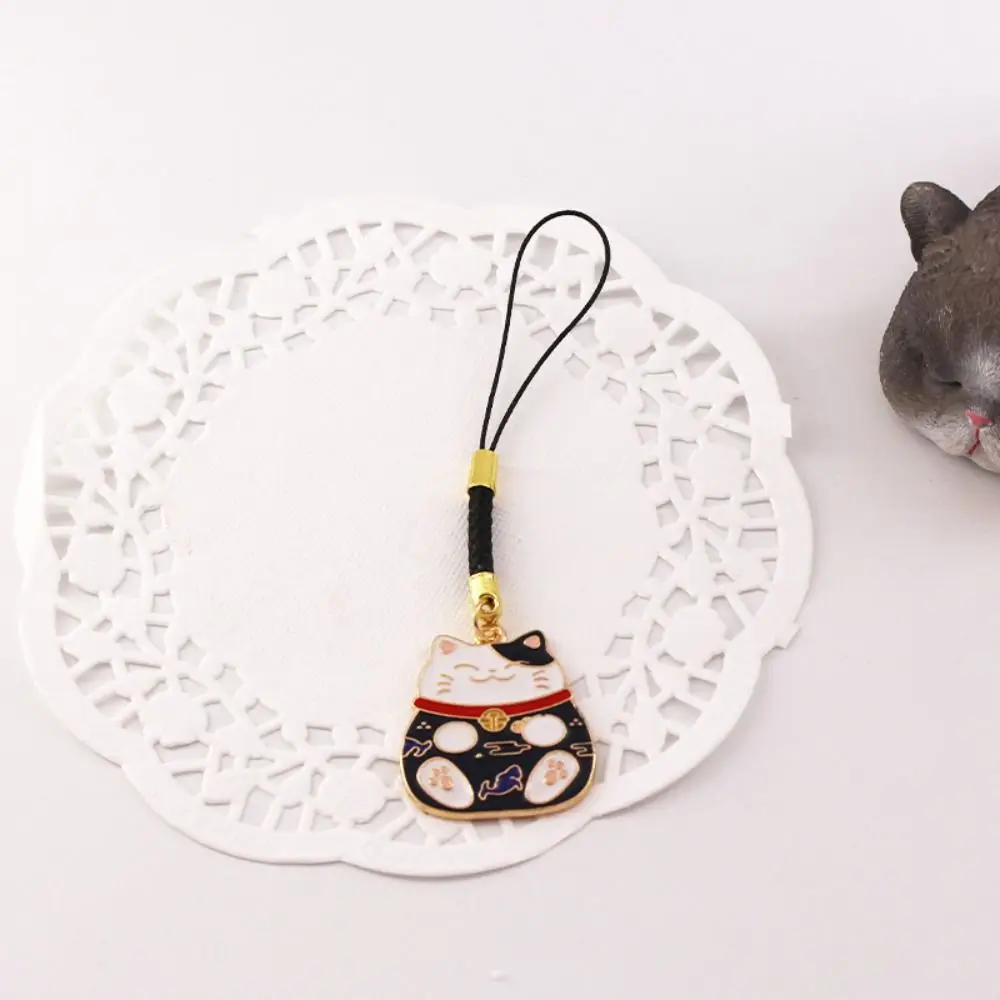 

Короткий кулон Nafu Guofeng, подвеска-бирка Lucky Cat, подвеска для телефона, ремни для мобильного телефона, брелок Fortune Cat, ремешок для мобильного телефона