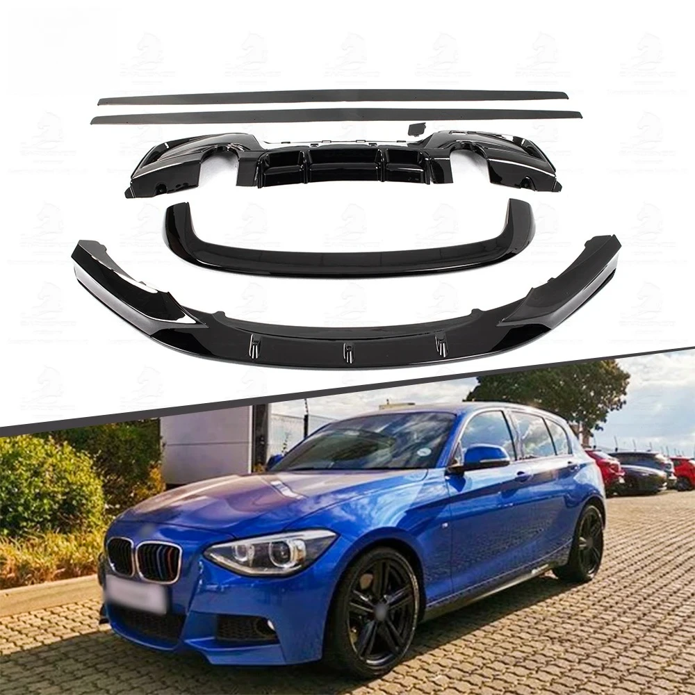 

Car Auto Parts For BMW 1 Series F20 Pre LCI MP Type Car Bumpers Body Kits Front Lip Diffuser Rear Wing 2012-2014