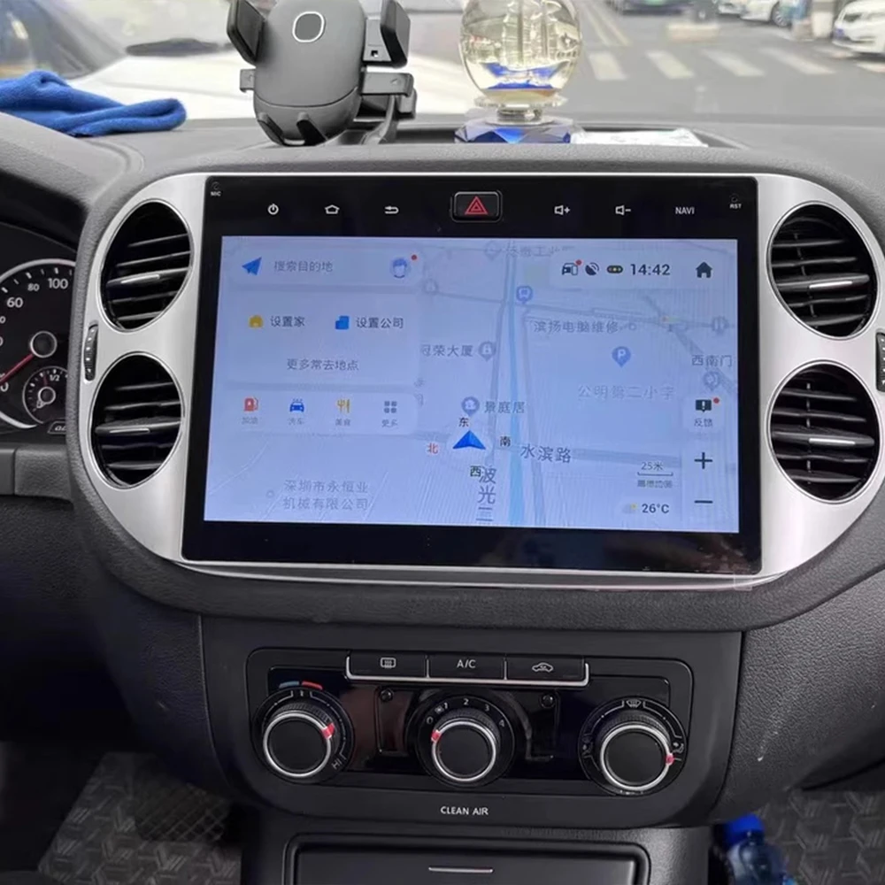 

9" For VW Tiguan 2009-2017 Wireless Carplay Apple Android 13 Auto Head Unit Car Radio Intelligent System Reversing Image GPS BT