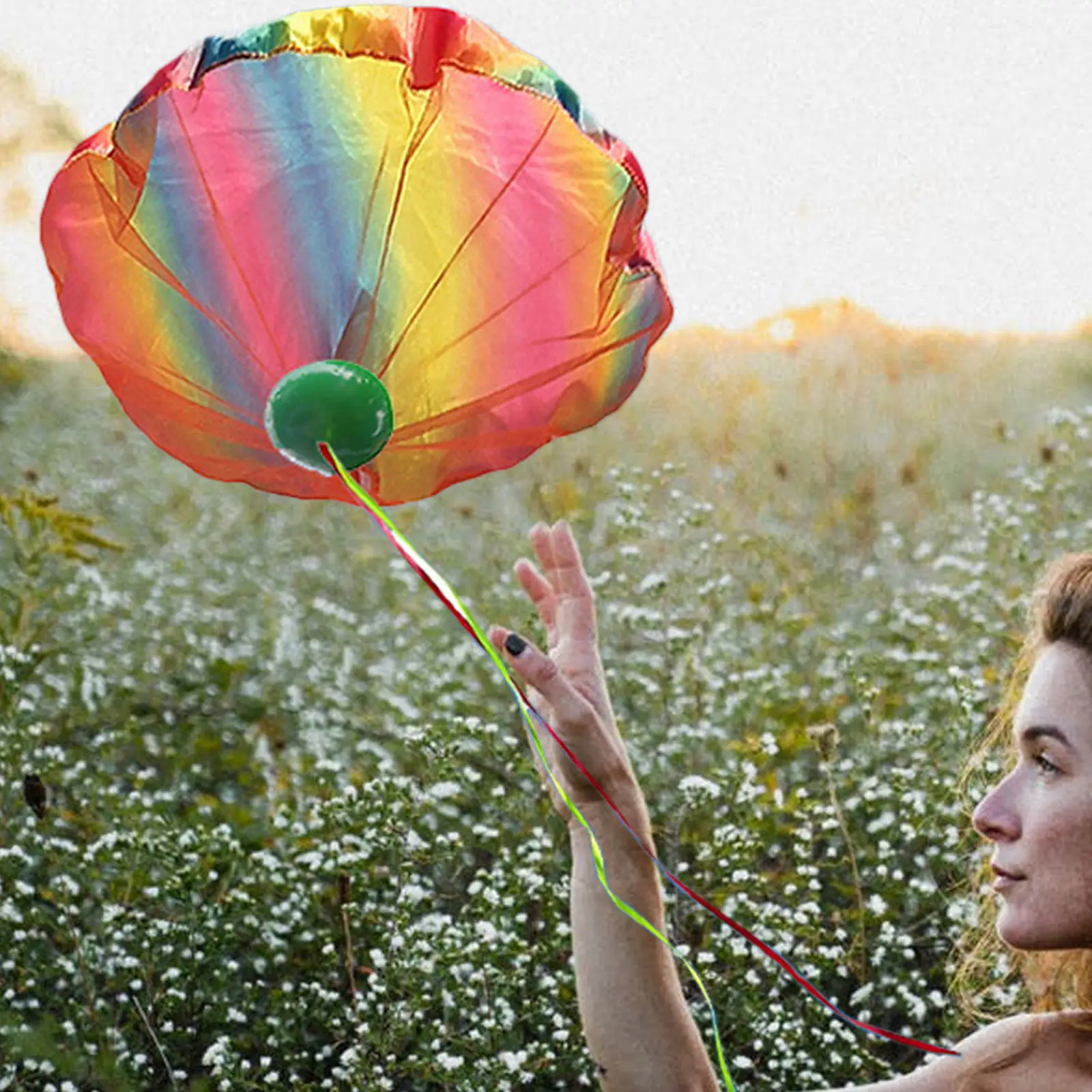 

3Pcs Long-Lasting Parachute No Assembly Required Great for Traveling Outdoor Activities Childrens Mini Parachute