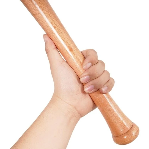 Imagen 2 del producto Bate de béisbol de madera, bate de béisbol de Softbol de madera de 18 pulgadas, Mini bate de béisbol sin terminar para entrenamiento deportivo de béisbol para adultos