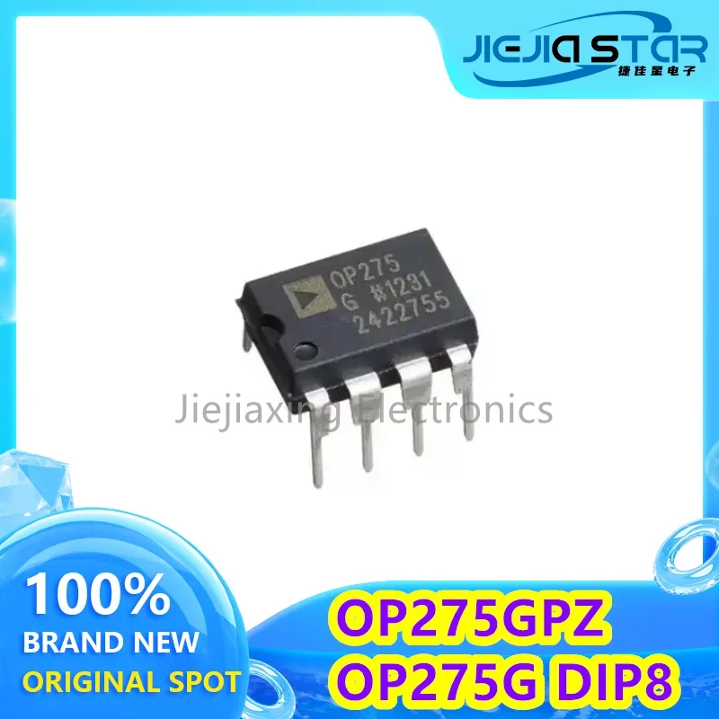 OP275GPZ OP275G OP275 DIP-8 Operational Amplifier Chip 100% Brand New and Original Electronics