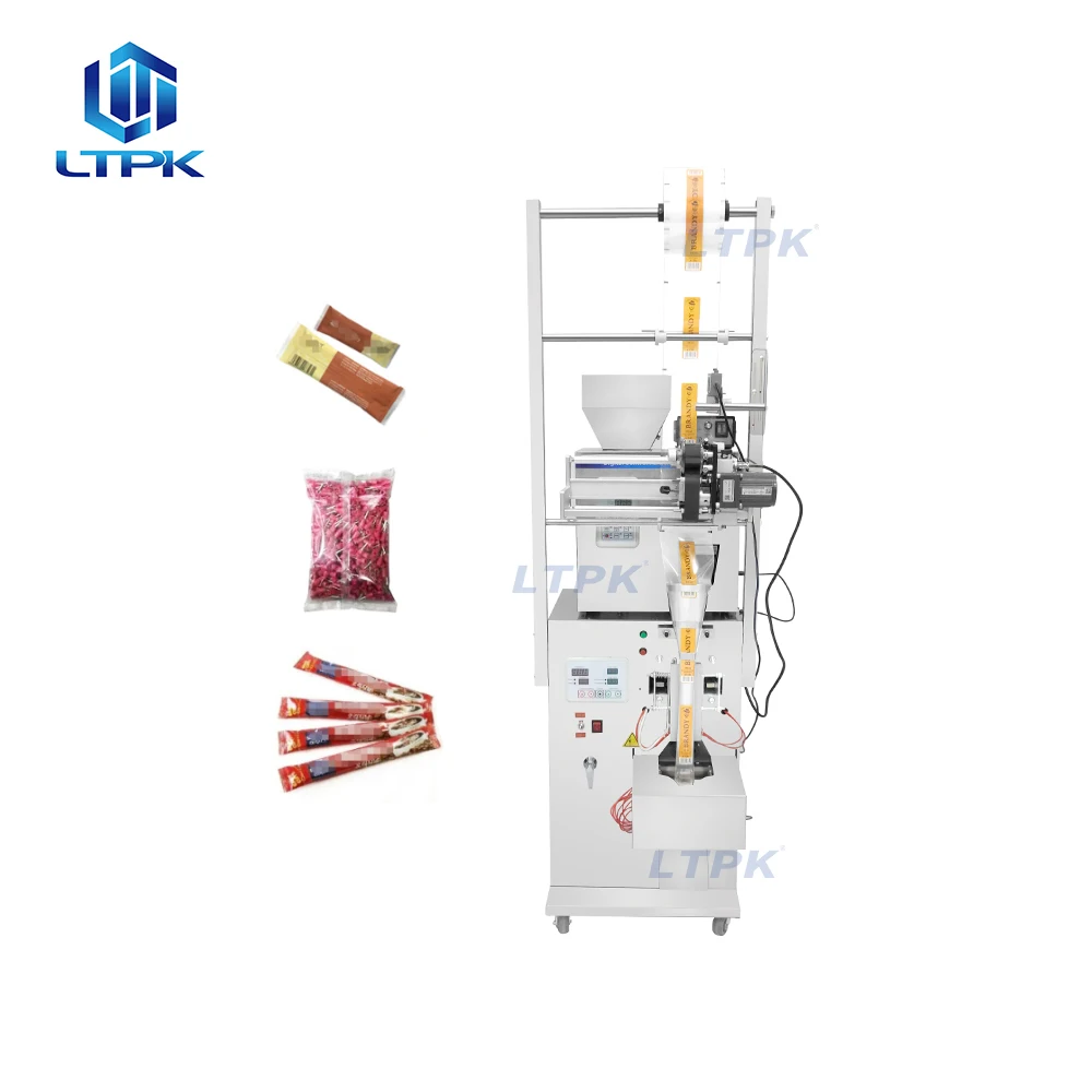 

LT-BP200BH Full Automatic Vertical Back Sides Coffee Powder Dry Fruit Grain Shape Chemical Plastic Sealing Bag Packing Machine