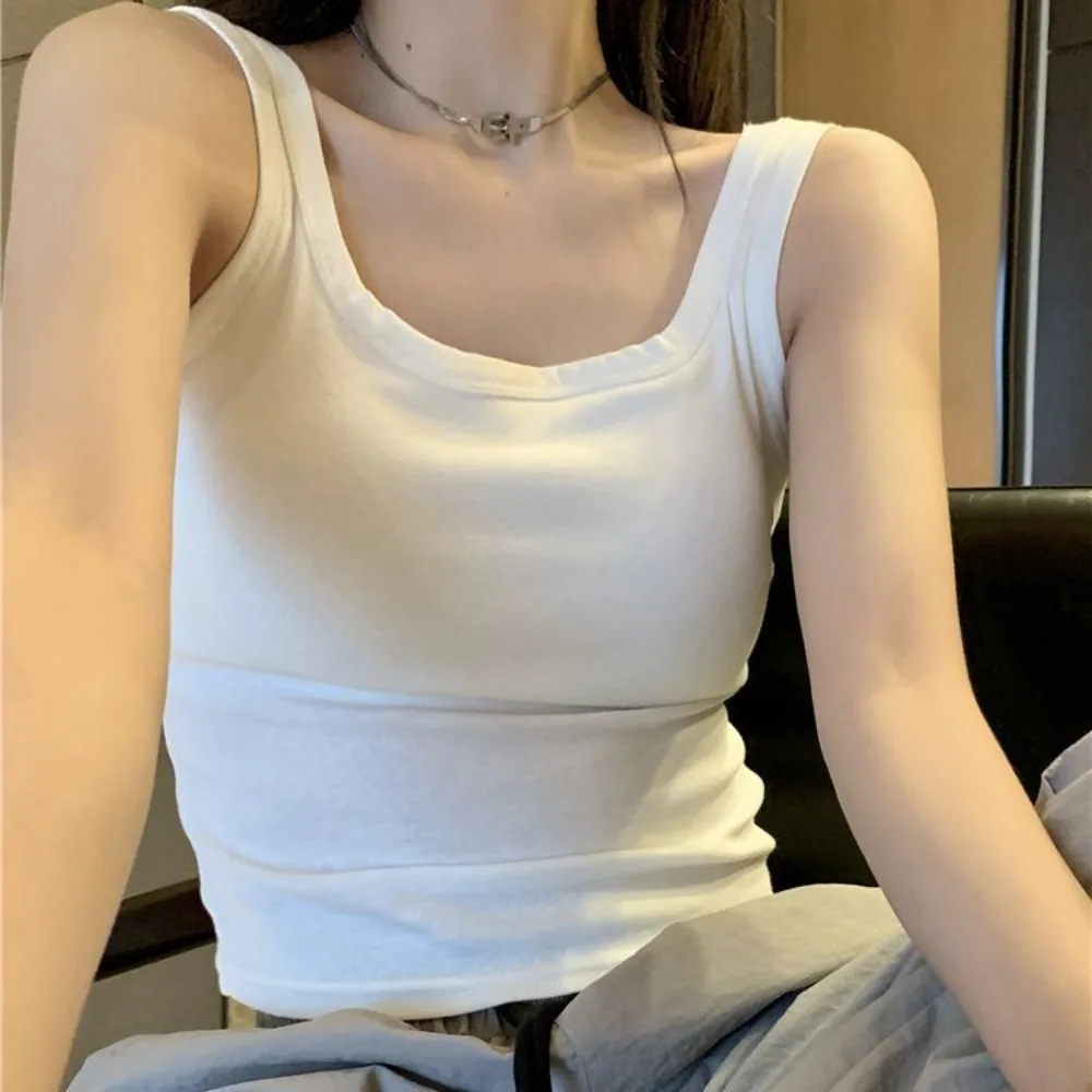 Women's All-match Round Neck Pure Cotton Inner Vest