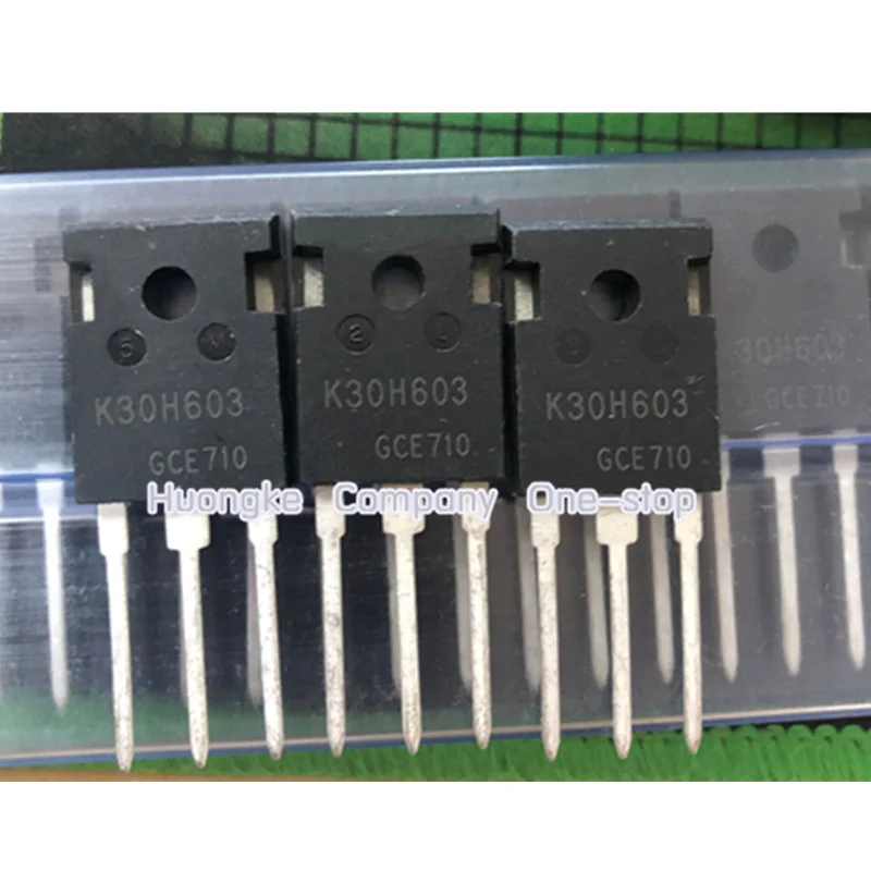 5pcs/lot K30H603 IKW30N60H3 In Stock Trans IGBT Chip N-CH 600V 60A 187000mW TO-247