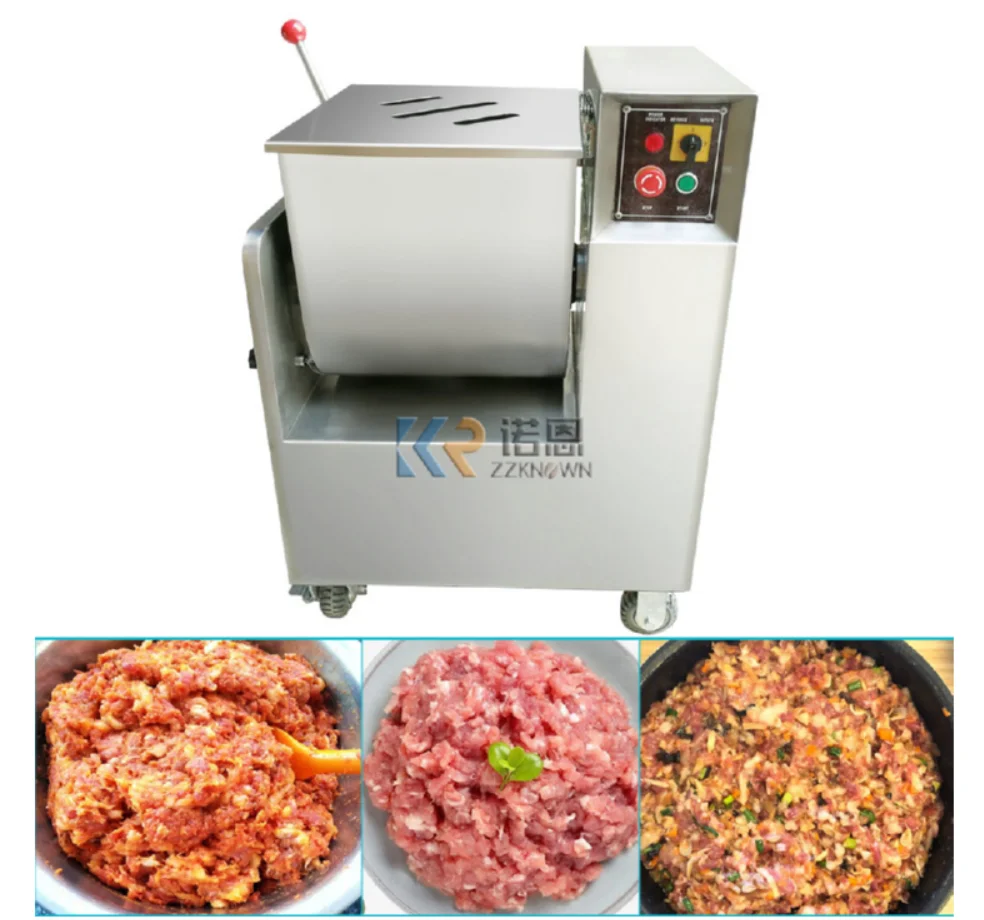 

Stainless Steel Automatic Pie Stuffing Machine Sausage Stuffing Electric Food Blender Vegetable Meat Spice Blender