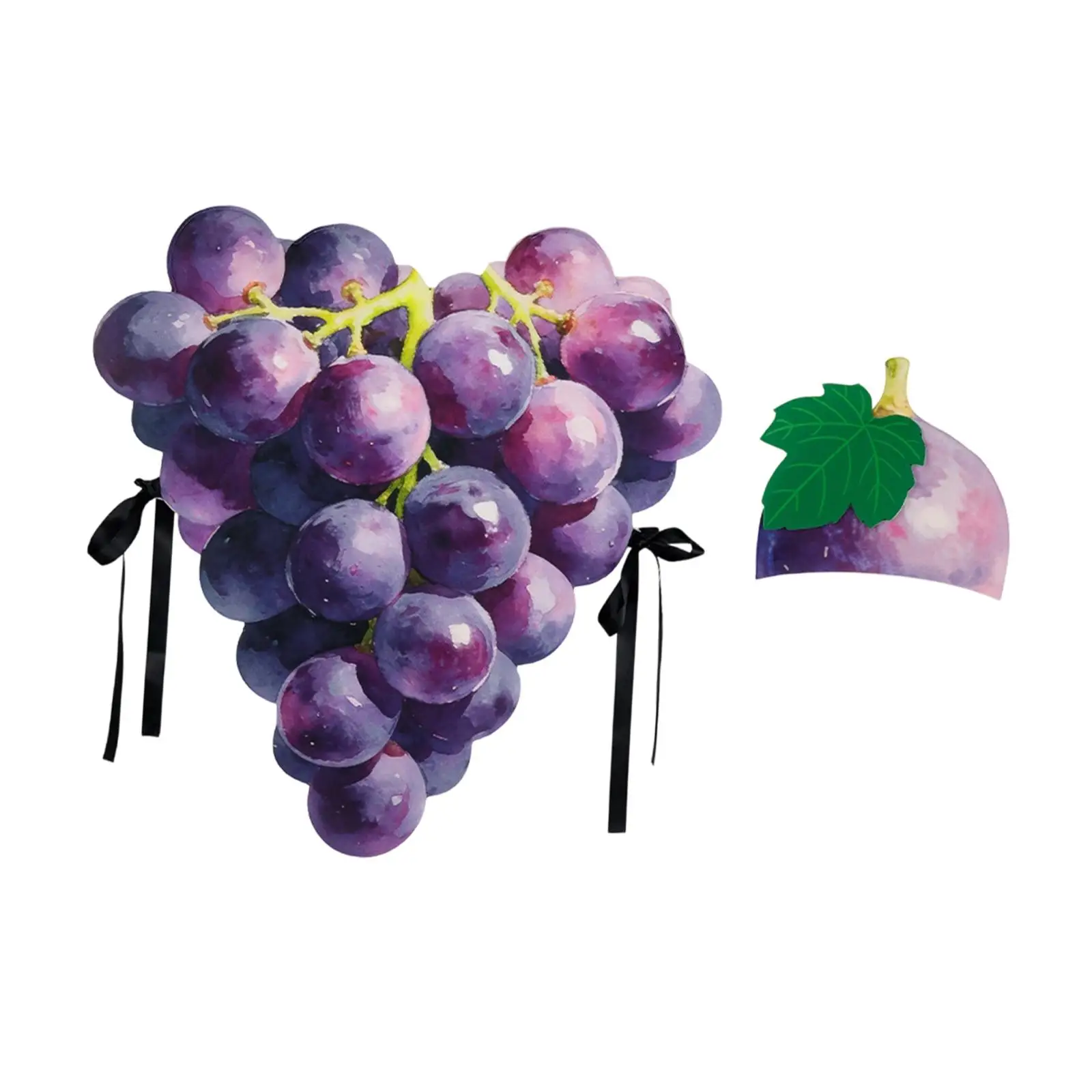 Halloween Vegetable Cosplay Clothes Outfit with Hat Grape Costume Jumpsuit for Masquerade Party view 2