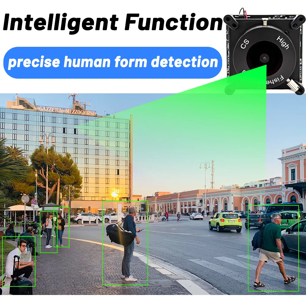 RTSP RTMP 5MP IP Camera Module 2592*1944 25FPS IMX335 CMOS With Varifocal CS Lens Provide SDK Onvif Push Video Stream To YouTube