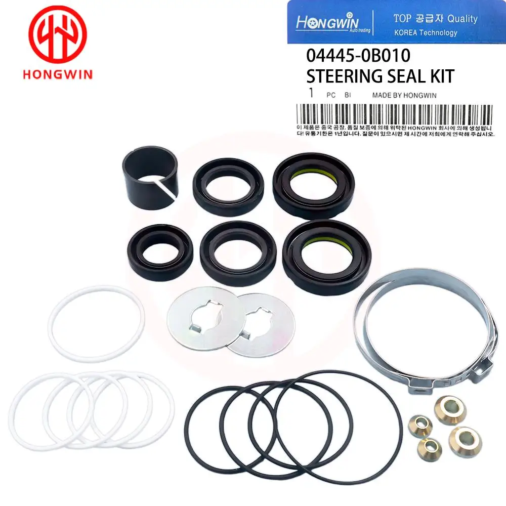 Power Steering Rack Gear Gasket Seal Kit 04445-0B010 044450B010 For Toyota Kijang Kapsul Revo Unser Zace KF60 LF80 1996-2007