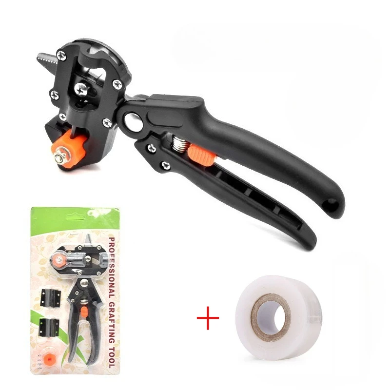 Professional Grafting Tool Kit（Give 1 Roll Grafting Film） - Garden Grafting Shears with Blades for Fruit Trees & Seedlings