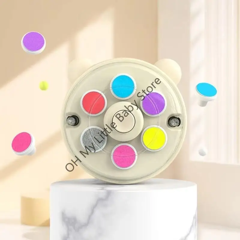 M76C Baby Electric Nails Trimmer تعمل مع ضوء LED للعناية بالأظافر الرضعية ، ويشمل 6 طحن الرأس 2 التحكم في السرعة