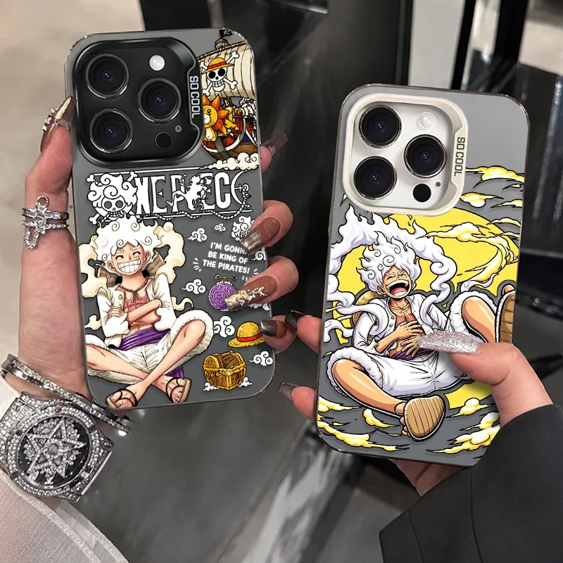 Luffy One Piece GEAR 5 Case for Samsung Galaxy A26 A36 A56 A25 A35 A55 A34 A54 A13 A33 A53 5G A06 A16 A15 A14 A23 A52 A52S A31