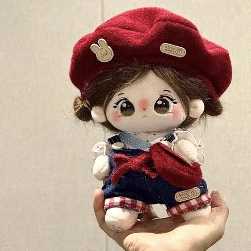 

Комплект одежды для хлопковой куклы Meisen Messenger 20 см: милый стильный повседневный наряд для плюшевых игрушек, украшение для коллекционеров кукол