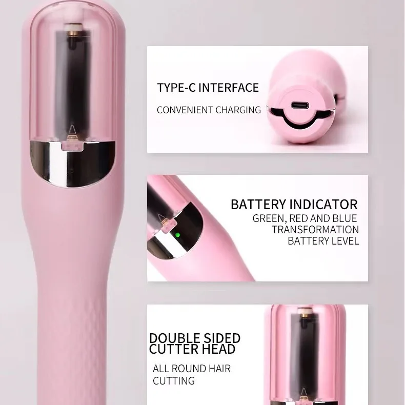 

3rd generation charging 2-in-1 trimmer, hairdresser, multifunctional hair breaker, split hair trimmer