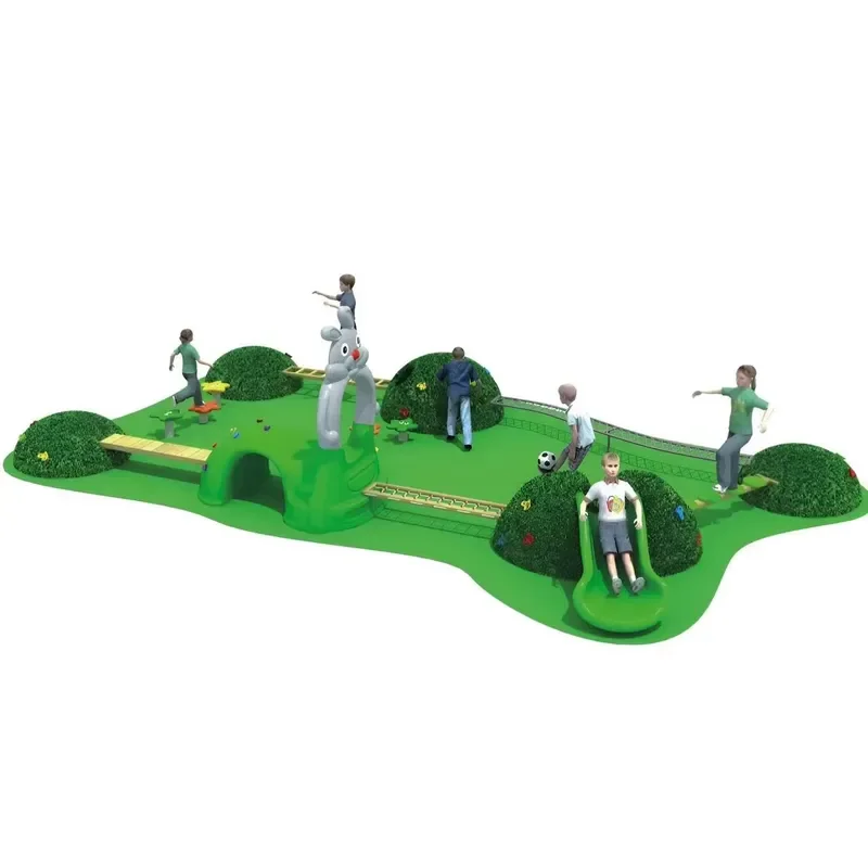 for Advanced Amusement Park Commercial Outdoor Kids Educational Physical Training Customized Sensory Training Combination