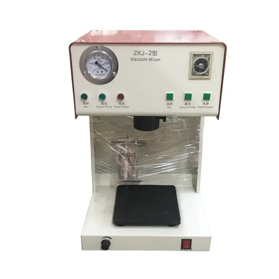 High Quality Dental Equipment Model Plaster Mixing Machine Dental Vacuum Mixer