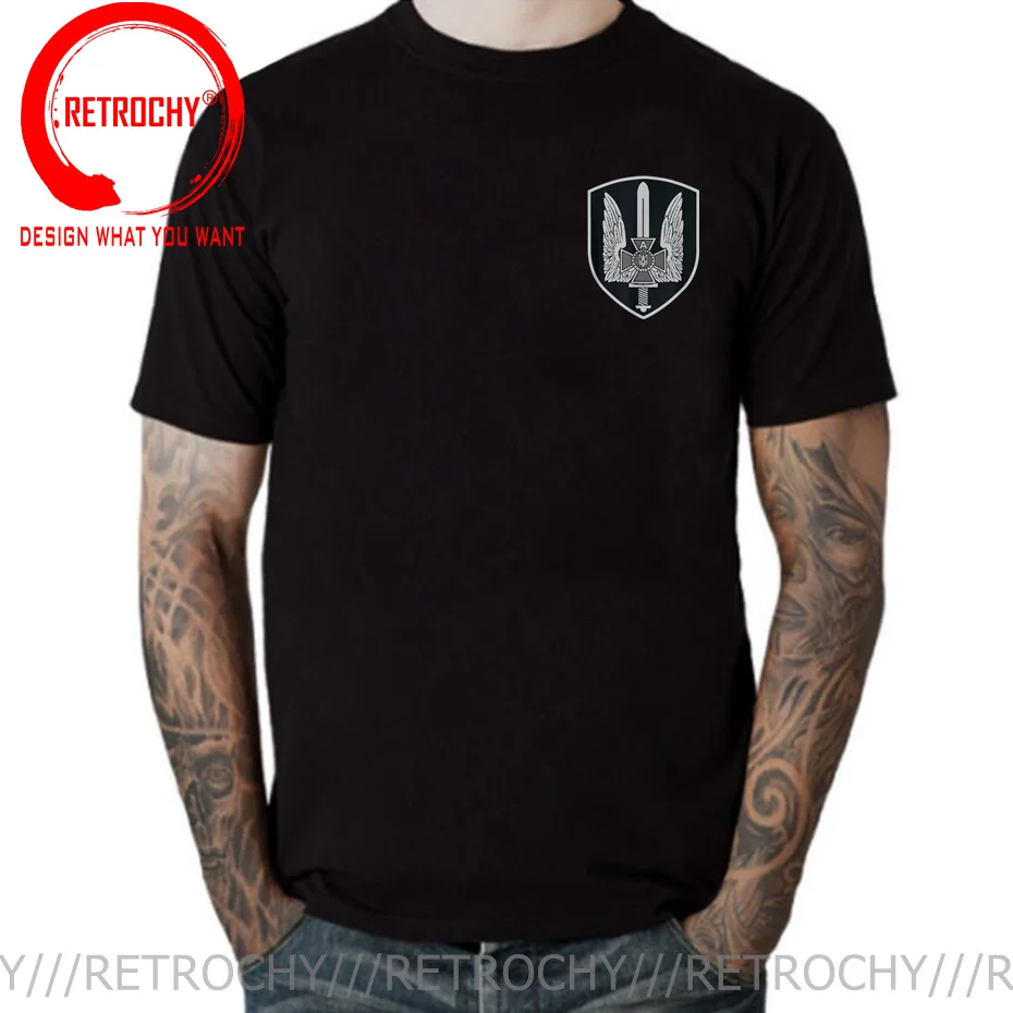 New Fashion Summer New Spetsnaz Ukraine Special Forces Alpha Group Military T-Shirt Ukrainian Army Print T Shirt Men Fashion Tee