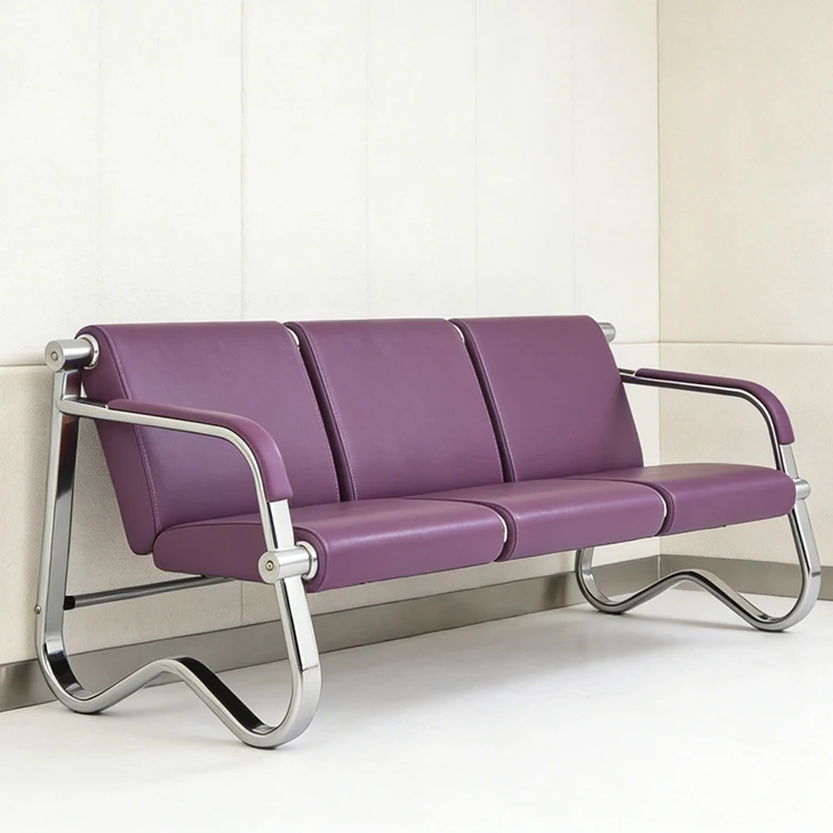 Multi-scene use of clinic waiting sofa chair, suitable for customer hospital waiting area benches, offices