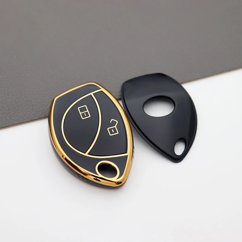 For Toyota Malaysia Truguard VG Alarm Cobra For Renault Logan 2/3 Buttons TPU Car Key Case Cover Shell Fob Holder Accessories