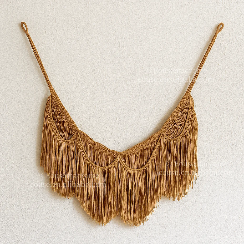 

Scandinavian Bohemian Macrame Wall Hanging Tapestry Classic household items for Home Decoration