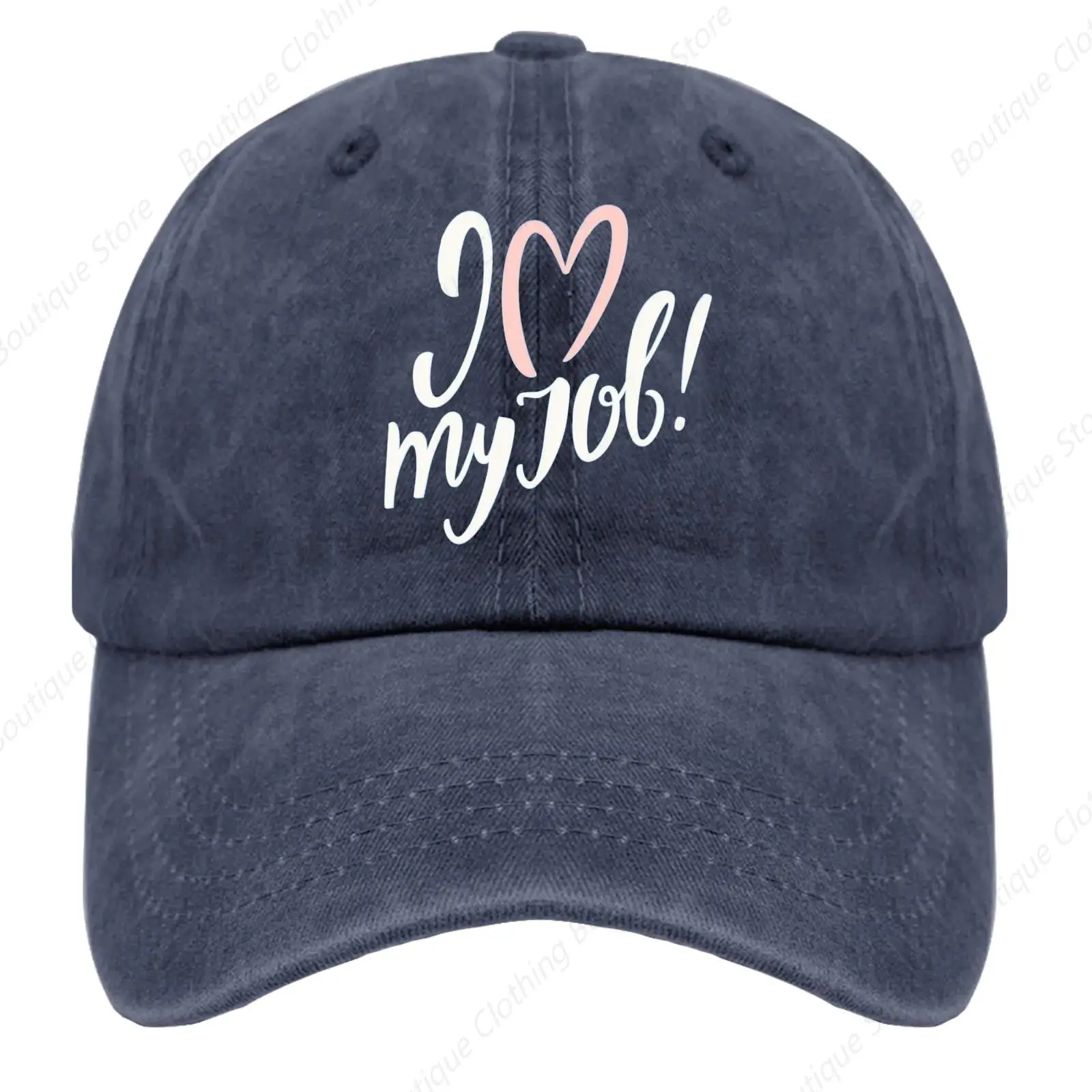 

I Love My Job! Caps Dad Hats for Men Gifts for Girlfriends Hiking Caps