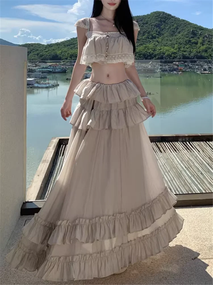 2-delige strandjurk voor foto' - Maxi Dress Boho recensie en prijs