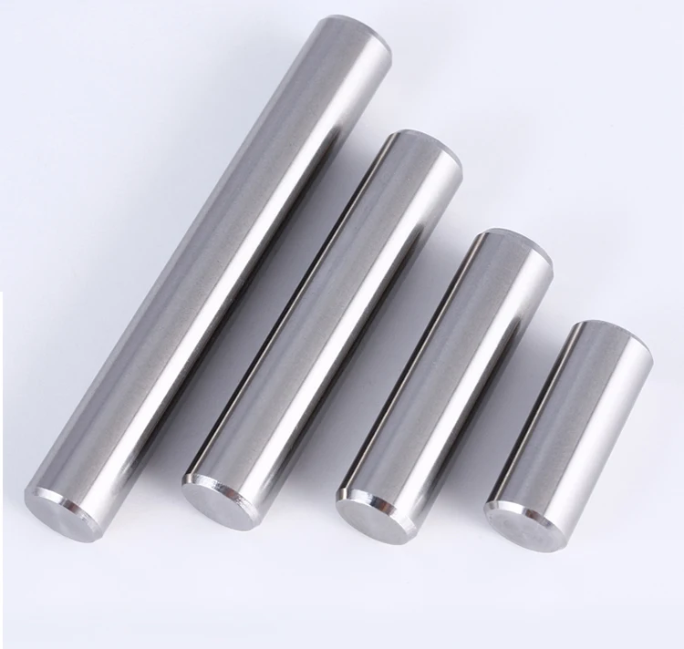 1000Pcs M1 M1.2 M1.4 M1.5 M2 M2.5 M3 Cylindrical Pin 304 Stainless Steel Solid Locating Dowel Shaft Solid Fixing Lock Metal Rod