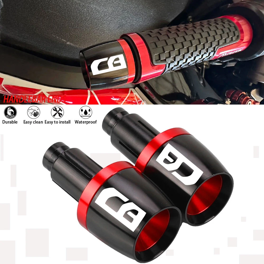 

Motorcycle 7/8" 22MM Handlebar Grips Handle Bar Ends For Honda CB125R CB150R CB190R CB250R CB300R CB400 CB500X CB500R CB 125R