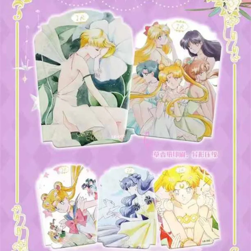 Meiyue wenchuang oryginalny Sailor Moon srebrne karty z serii Kingdom rzadka kolekcja postaci z anime karta dla dzieci zabawki prezent na boże