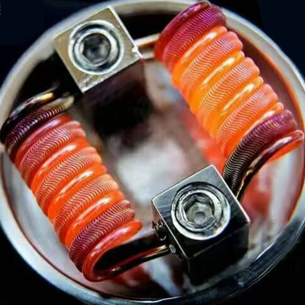 PIRATE COIL 200 Pcs Built Coils A1 Rebuildable For Electronic Accessories Coils Heating Wire Resistance 24GA/0.5 Ohm-A74Z