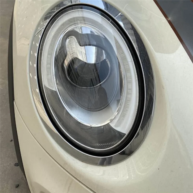 

NEW-Car Front Headlight Cover Lampshades Lamp Shell Headlights Lens Cover For BMW MINI F56 2014-2018 Right