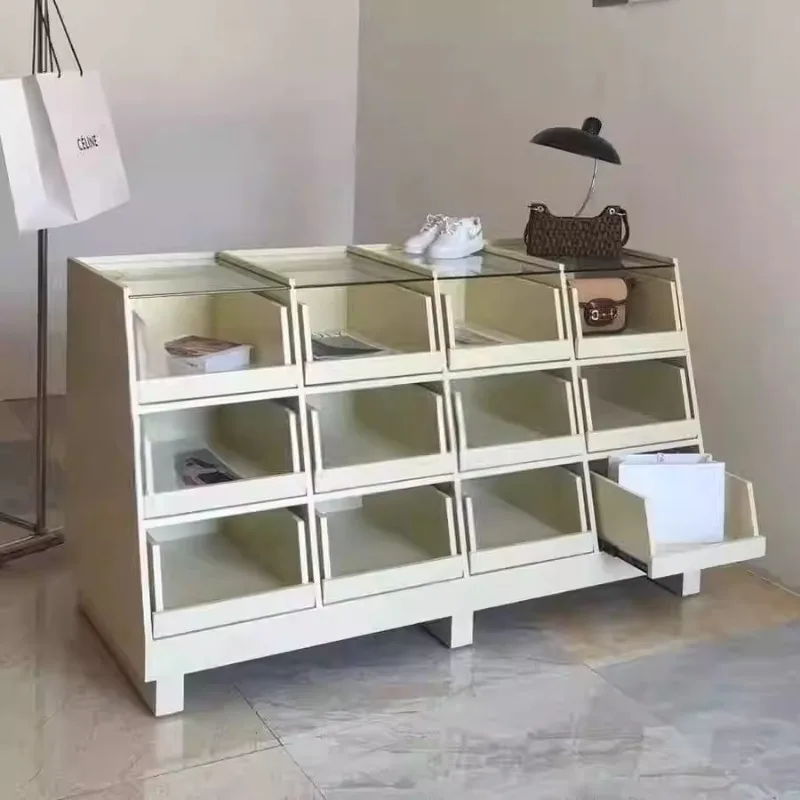 Clothing store Nakajima table display cabinet Children's clothing store Nakajima table Water table Shoe cabinet Jewelry cabinet