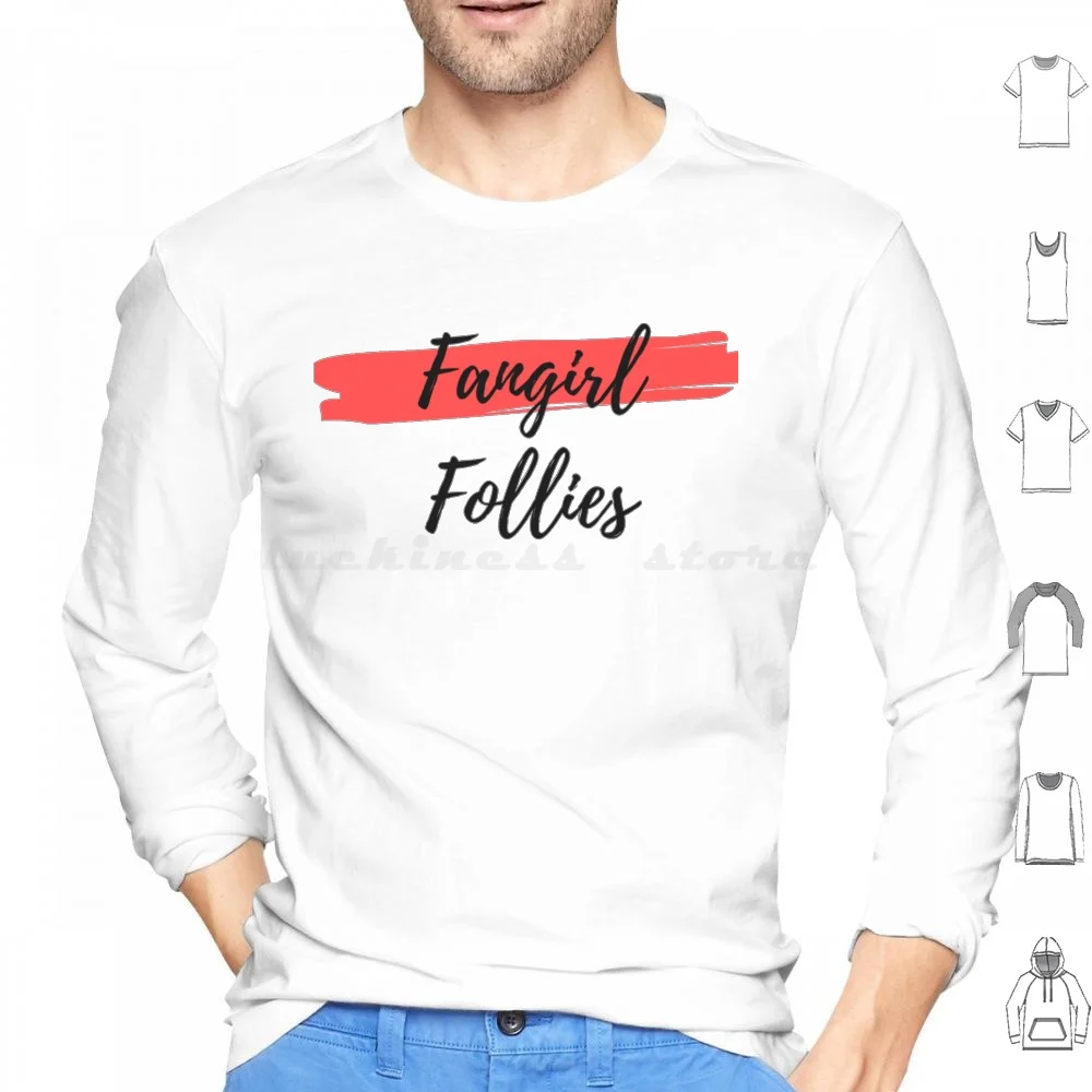 Fangirl Follies-Alt Logo Hoodie cotton Long Sleeve Fangirl Follies Jayden Phoenix