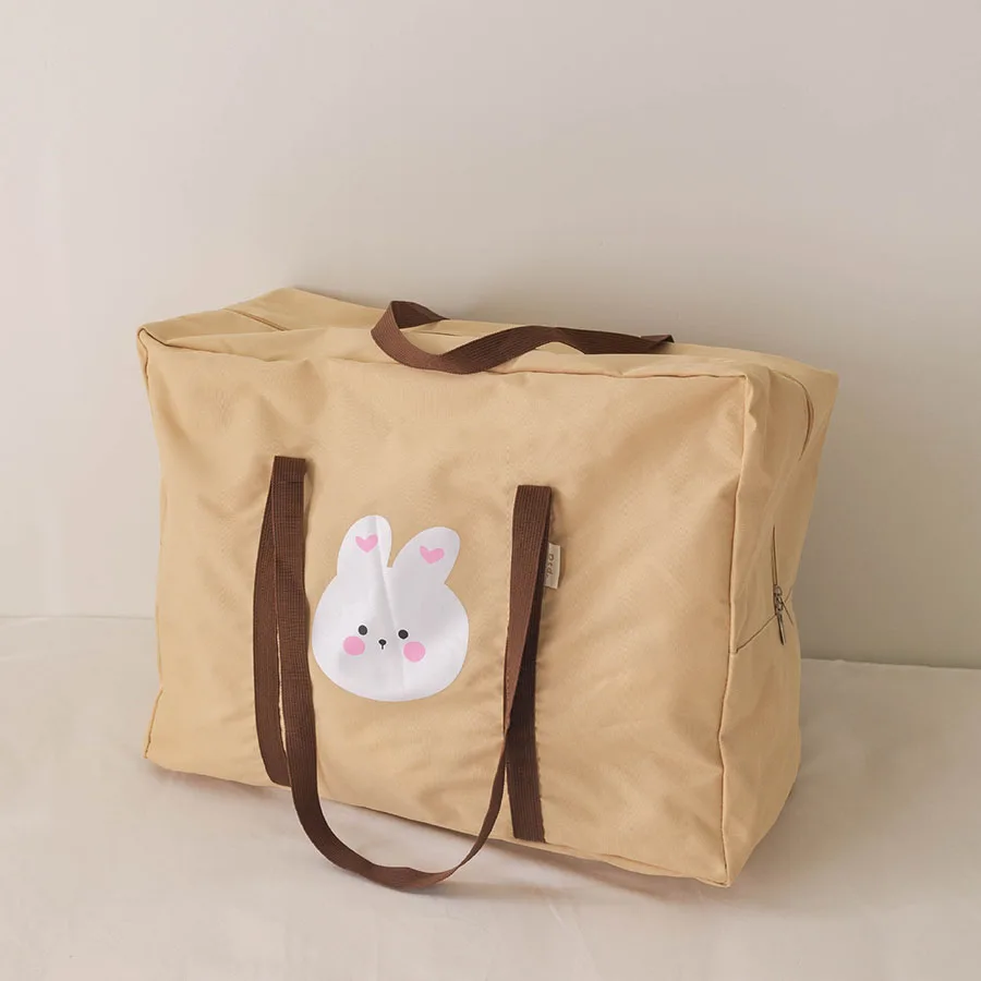 Large Maternity Bag for Baby Diaper Maternal Mommy Bag Bear Kindergarten Quilt Storage Bag Large-capacity Mom Travel Luggage Bag