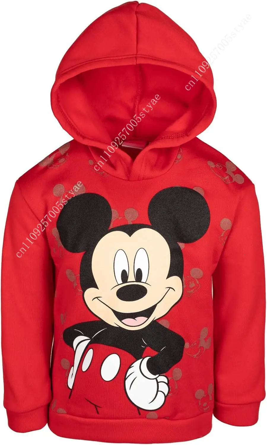 

Disney Mickey Mouse Fleece Pullover Hoodie Infant to Big Kid Sizes (12 Months - 18-20)