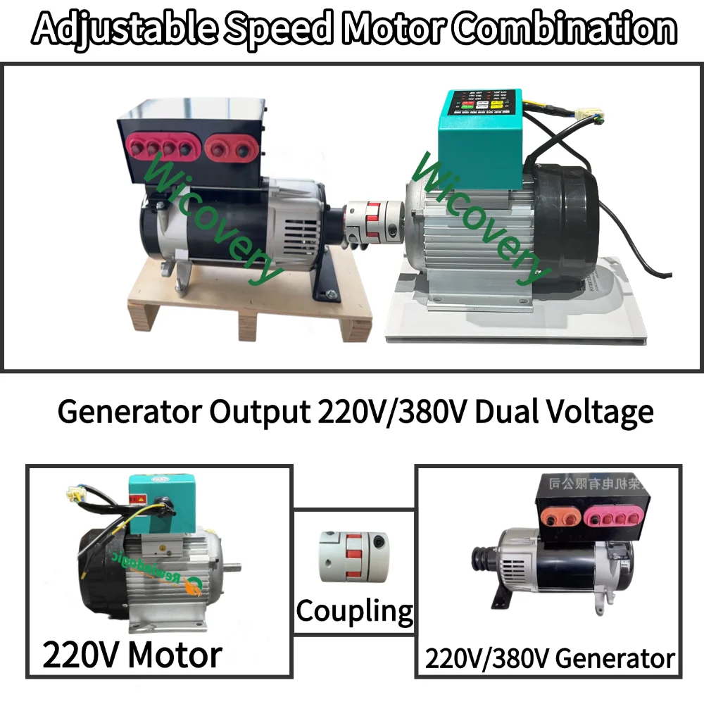 Free Energy Permanent Magnet Generator 20KW 30KW 50KW 220V 380V Output Generator Set Magnetic Electric Generator Single Phase AC