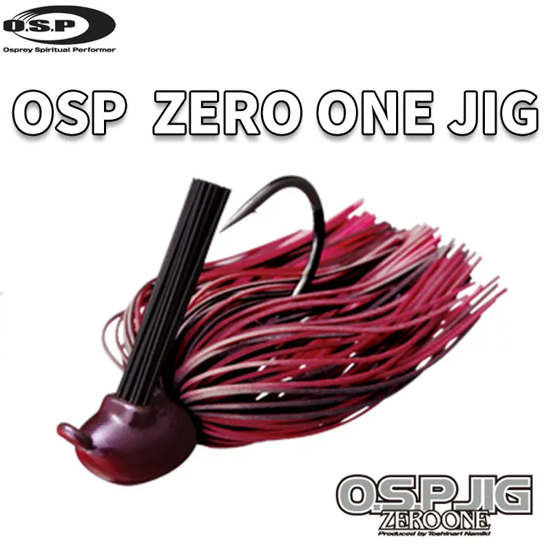 

OSP JIG ZERO ONE Imported From Japan, Grass Retaining Glue Group Lure Bearded Man Pointed Head Anti-hanging Lead Head Hook