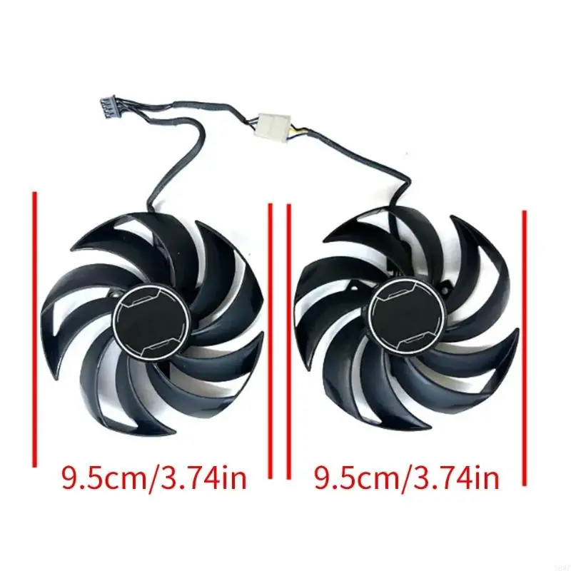 T8WC DC12V Graphics Cards Cooling Fan 95MM For RTX4060 4060ti Video Card